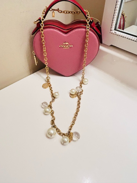 Coach Y2K Pearl and Charm Necklace - Picture 9 of 13